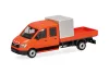 Herpa 099141 MAN TGE DoKa platós furgon - kommunális (H0)