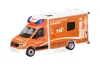 Herpa 099196 MAN TGE Fahrtec RTW mentőautó - FW Hamburg (H0)