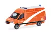 Herpa 099240 Mercedes-Benz Sprinter HD dobozos tűzoltó, (NKTW) Berliner Feuerwehr (H0)