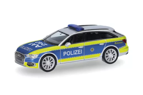 Herpa 099271 Audi A6 Avant, Polizei Baden-Württemberg (H0)