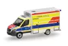 Herpa 099332 Mercedes-Benz Sprinter 2018 RTW, Polizei Hamburg (H0)