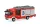Herpa 099349 Mercedes-Benz Atego 2013 Z-Cab tűzoltó, Flughafen FW (H0)
