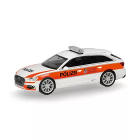Herpa 099370 Audi A6 Avant, Polizei Graubün (H0)