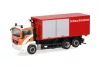 Herpa 099400 MAN TGS M cserefelépítményszállító tűzoltó, Berliner FW (H0)