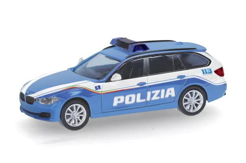 Herpa 099424 BMW 3-as sorozat Touring, Polizia (H0)