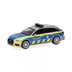 Herpa 099547 Audi A6 Avant, Polizei Thüringen (H0)