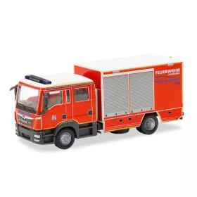   Herpa 099578 MAN TGL Euro6 GW-SAN tűzoltó - Feuerwehr Hamburg (H0)