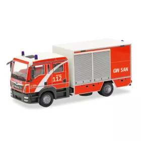 Herpa 099585 MAN TGL E6 GW-SAN tűzoltó - Berliner FW (H0)
