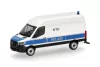 Herpa 099622 Mercedes-Benz Sprinter 2018 HD, dobozos, Polizei (H0)