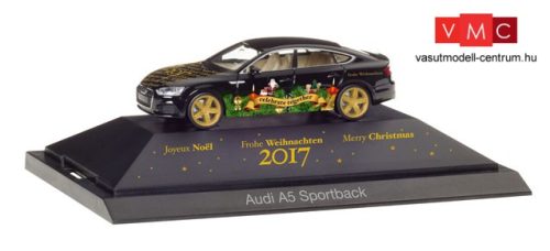 Herpa 102117 Audi A5 Sportback - Herpa Weihnachts PKW 2017 - PC (H0)