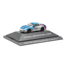   Herpa 102193 Porsche 911 Carrera 4 Mattlook Edition 5 - Rothini-Design (H0) - PC