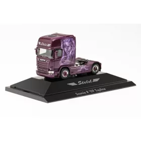   Herpa 111096 Scania R 2013 TL nyergesvontató, Stelzl/Eleanor - PC (H0)