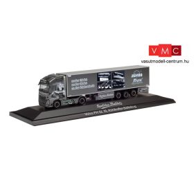 Herpa 122092 Volvo FH Gl.XL nyergesvontató, hűtődobozos félpótkocsival - Raddatz Jork (H0)