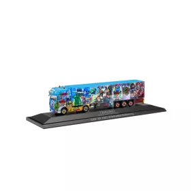   Herpa 122146 DAF XF SSC E6 nyergesvontató, hűtődobozos félpótkocsival - Eisinger (H0) - PC