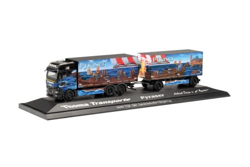 Herpa 122337 MAN TGX GX Getränkekoffer-Hgz