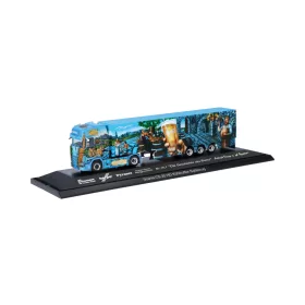   Herpa 122368 Scania CS 20 HD nyergesvontató, hűtődobozos félpótkocsival - Herpa Weltgeschichte 15.1, Die Geschichte des Bieres, PB Transporte (H0) - PC