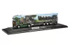 Herpa 122375 Mercedes-Benz Actros L ProCab Gigaspace, dobozos félpótkocsival - Müller Transporte Essen (H0) - PC
