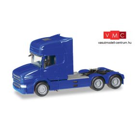 Herpa 151726-007 Scania H TL Topline nyergesvontató 3 tengelyes, kék (H0)