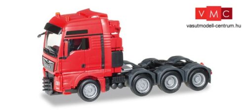 Herpa 304375-002 MAN TGX XXL 640 Euro6 nehézteher vontató (H0) - piros