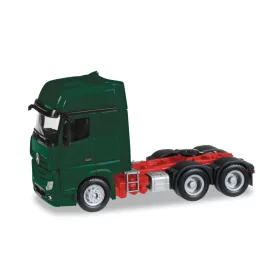   Herpa 305167-004 Mercedes-Benz Actros Giga 6x4 nyergesvontató, zöld (H0)