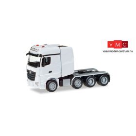 Herpa 307734-003 Mercedes-Benz Arocs SLT nehézteherszállító nyergesvontató, fehér (H0)