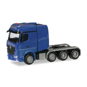 Herpa 307734-005 Mercedes-Benz Arocs, 4 tengelyes nyergesvontató - kék (H0)