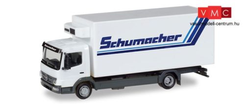 Herpa 308540 Mercedes-Benz Atego hűtődobozos teherautó - Spedition Schumacher (H0)