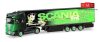 Herpa 309370 Scania CS HD nyergesvontató, hűtődobozos félpótkocsival - GS Transporte (H0)