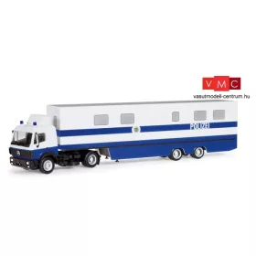   Herpa 309615 Mercedes-Benz SK nyergesvontató, Polizei Sachsen / Befehlskraftwagen (H0)