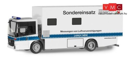 Herpa 309660 Mercedes-Benz Econic rendőrségi teherautó - Sondereinsatz Polizei NRW (H0)