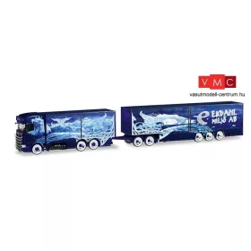   Herpa 309844 Scania CS 20 HD Eurocombi dobozos teherautó - Ekdahl / Arctic Griffin (S) (H0)