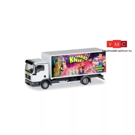 Herpa 310161 MAN TGL dobozos teherautó - Zirkus Charles Knie (H0)