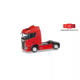 Herpa 310185 Scania CS 20 nyergesvontató, piros (H0)