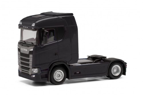 Herpa 310192-002 Scania CS 20 ND nyergesvontató - fekete (H0)