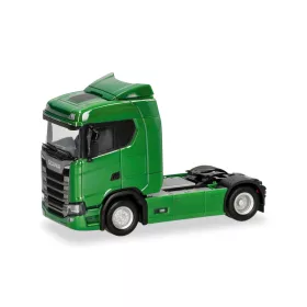   Herpa 310192-004 Scania CS 20 ND nyergesvontató, 2-tengelyes - zöld (H0)