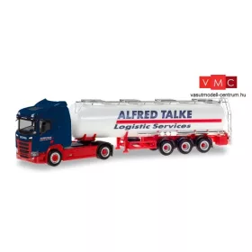 Herpa 310383 Scania CR 20 ND nyergesvontató, vegyianyagszállító tartályfélpótkocsival - 