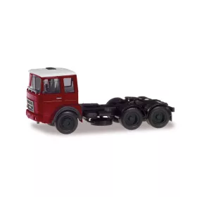 Herpa 310567-003 Roman Diesel 3-tengelyes nyergesvontató - piros (H0)
