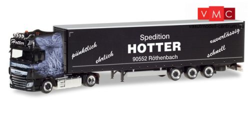 Herpa 311120 DAF XF SSC facelift Lowliner-Sattelzug Spedition Hotter(Bayern / Röthenbach)