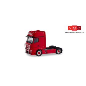 Herpa 311533 Mercedes-Benz Actros 2018 GigaSpace nyergesvontató gallytörő rács és felső f