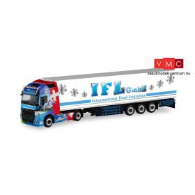Herpa 311540 Volvo FH Gl XL nyergesvontató, hűtődobozos félpótkocsival - IFL Köln / Volvo