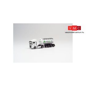 Herpa 311694 MAN TGX XLX Euro 6c nyergesvontató, Swapbody konténerszállító félpótkocsiva