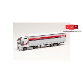 Herpa 311854 Volvo FH Gl. XXL nyergesvontató, Eurocombi félpótkocsival - Moss Logistics (Tsc
