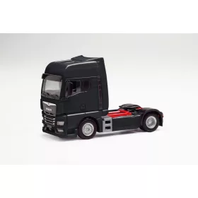 Herpa 311922-003 MAN TGX GX nyergesvontató - fekete (H0)