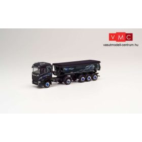 Herpa 311991 Scania CR20 nyergesvontató, billencs félpótkocsival - Wagner (H0)