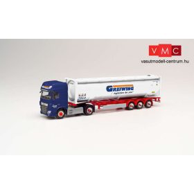 Herpa 312004 DAF XF SSC nyergesvontató, silókonténerszállító félpótkocsival - Greiwing 