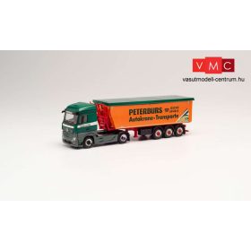 Herpa 312011 Mercedes-Benz Actros 2011 StSp 2.5 nyergesvontató, Stöffelliner billencs félpó