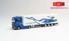 Herpa 312066 Scania CS nyergesvontató, Lowliner-hűtődobozos félpótkocsival - JS Logistik (