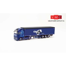 Herpa 312219 Volvo FH Gl. XL nyergesvontató, alulürítős félpótkocsival - Helmut Gress Tra
