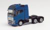 Herpa 312387-002 Volvo FH GL.XL 6x4 SLT nyergesvontató - enciánkék (H0)