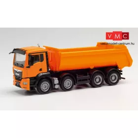   Herpa 312417 MAN TGX NN 4-tengelyes billencs, kommunálsárga (H0)